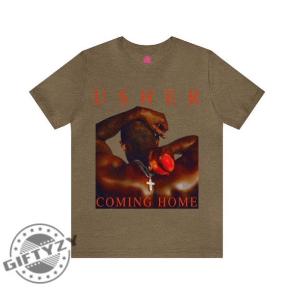 Coming Home Usher 2024 Album Shirt giftyzy 5