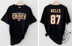 Karma Football Chiefs Shirt Gameday Tshirt Travis Kelce Sweatshirt Football Fan Hoodie Kelce 87 Gym Sport Fan Shirt giftyzy 4