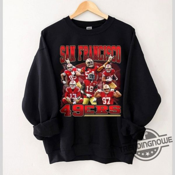 49Ers Shirt Game Day Sweatshirt San Francisco Football Sweatshirt 49Ers Football Crewneck Retro 49Ers T Shirt Gift For 49Ers Fan trendingnowe 1