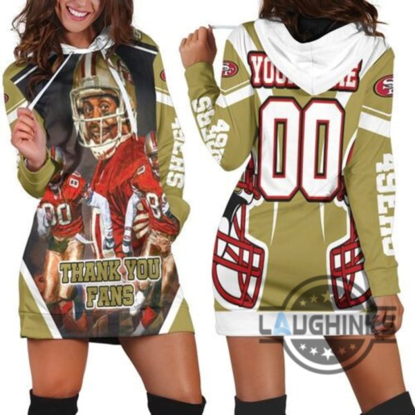 san francisco 49ers 2021 super bowl nfc west division champions personalized hoodie dress sweater dress sweatshirt dress sf 49ers football hooded dress nfl gift for fans laughinks 1 1