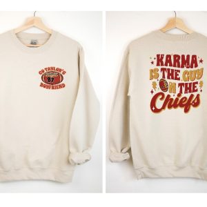 Karma Is The Guy On The Chiefs Sweatshirt Taylor Swift Tortured Poets Taylor Swift New Album 2024 Taylorswift Taylor Swift Tortured Poets Unique revetee 2