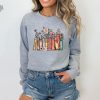 Book Lover Sweatshirt Flower Books Hoodie Gift For Book Lover Reading Shirt Book With Flowers Floral Books Gift For Bookworms Unique revetee 1