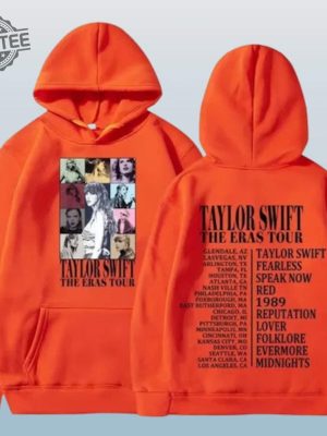 Taylor Swift The Eras Tour Taylor Swift Merch Taylor Swift Hoodie Taylor Swift Gift Swiftie Hoodie Unique revetee 2