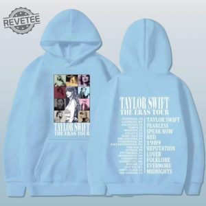 Taylor Swift The Eras Tour Taylor Swift Merch Taylor Swift Hoodie Taylor Swift Gift Swiftie Hoodie Unique revetee 3