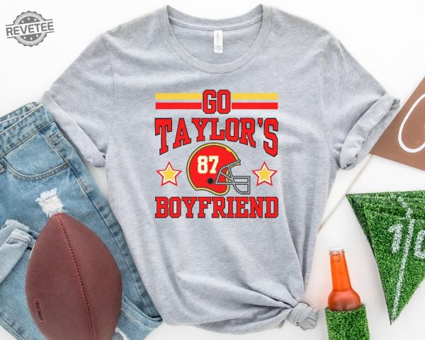 Go Taylors Boyfriend Shirt For Kansas City Fan Tshirt For Taylor Fan T Shirt Go Taylors Boyfriend Svg Free Taylor Swift New Album Unique revetee 3