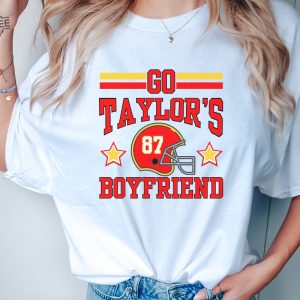 Go Taylors Boyfriend Shirt For Kansas City Fan Tshirt For Taylor Fan T Shirt Go Taylors Boyfriend Svg Free Taylor Swift New Album Unique revetee 5
