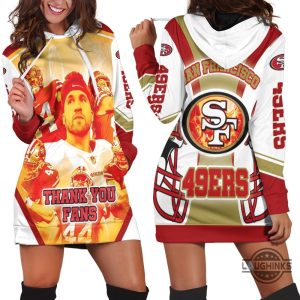 san francisco 49ers helmet nfc west division champions super bowl 2021 hoodie dress sweater dress sweatshirt dress sf 49ers football hooded dress nfl gift for fans laughinks 1 3