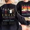 eagles band shirt sweatshirt hoodie mens womens vintage concert tour shirts hotel california the eagles 2024 tee long goodbye tour tshirt gift for fan laughinks 1