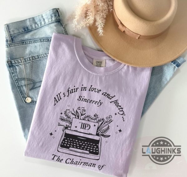 taylor swift tshirt near me chairman of the tortured poets department shirt sweatshirt hoodie alls fair in love and poetry tee swifties tick of love bombs gift laughinks 2