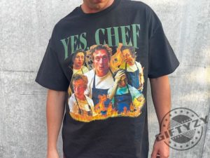 Vintage Yes Chef Bootleg Rap Shirt The Bear Sweatshirt Jeremy Allen White Tshirt Yes Chef Jeremy Vintage Hoodie Trending Shirt giftyzy 3