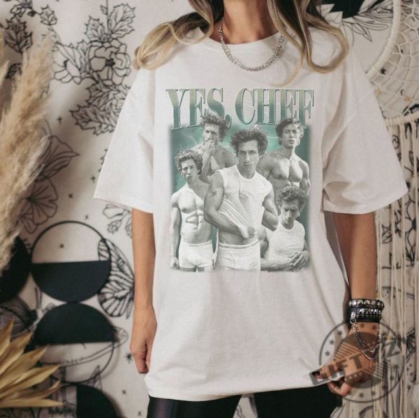 Vintage Bootleg Rap Yes Chef Shirt The Bear Sweatshirt Jeremy Allen White Tshirt Yes Chef Jeremy Vintage Hoodie Trending Shirt giftyzy 3