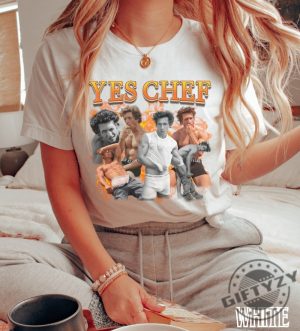 Jeremy Allen White Calvin Klein Yes Chef Shirt The Bear 90S Bootleg Retro Tshirt Tv Show Hoodie Lip Gallagher Sweatshirt Shameless Carmy Carmen Shirt giftyzy 6