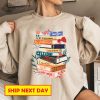 Vintage Taylors Album As Books Sweatshirt Taylors Album Sweater The Eras Tour Gift Taylor Swift New Album Tracklist Unique revetee 8