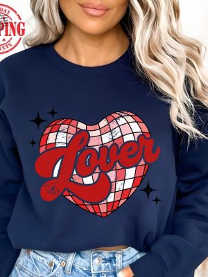 Cute Lover Sweatshirt Be Mine Sweatshirt Music Tour Tee Womens Heart Hoodie Valentine Day Gift For Her And Him Unique revetee 2