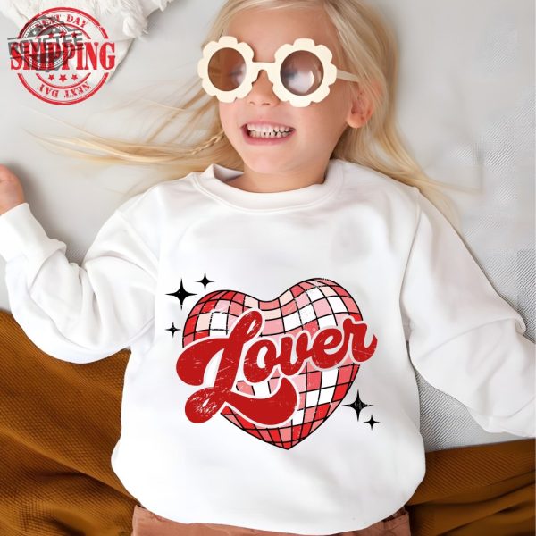 Cute Lover Sweatshirt Be Mine Sweatshirt Music Tour Tee Womens Heart Hoodie Valentine Day Gift For Her And Him Unique revetee 3