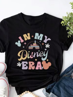 In My Disney Era Shirt Disney Castle Shirt Retro Walt Disney Shirt Disney Family Shirt Disneyland Vacation Shirt Epcot Magic Kingdom Unique revetee 2 1