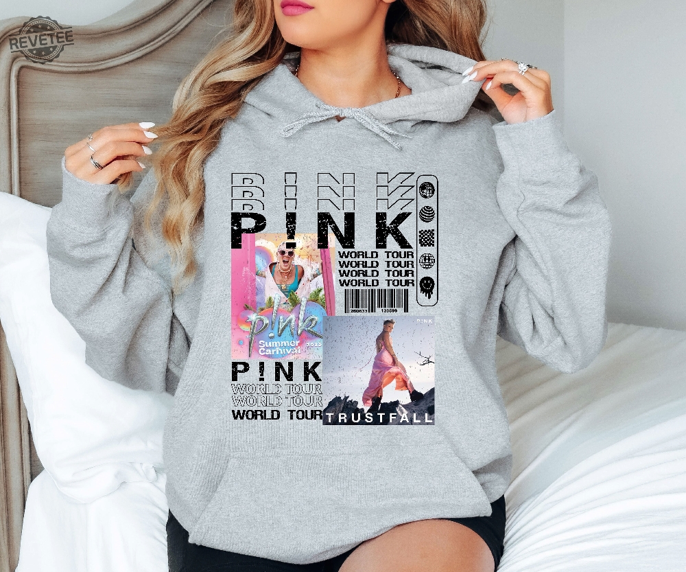 Pnk Pink Singer Summer Carnival 2024 Tour Shirt Trustfall Album Shirt Pink Tour Shirt Music Tour Shirt 2024 Unique