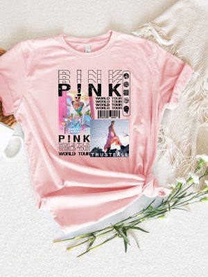 Pnk Pink Singer Summer Carnival 2024 Tour Shirt Trustfall Album Shirt Pink Tour Shirt Music Tour Shirt 2024 Unique revetee 5