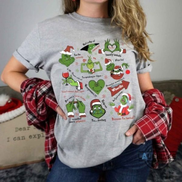 christmas grinch my day icons tshirt christmas shirt taylor swift midnights shirtlyrics lover shirt christmas tshirt tshirt sweatshirt hoodie laughinks 1