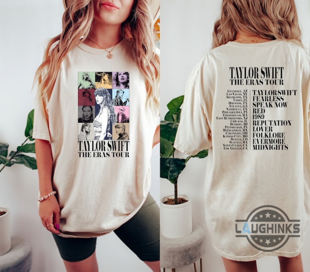 Comfort Colors The Eras Tour 2 Sides Shirt Eras Tour 2023 Tshirt Midnights Album Shirt Eras Tour Outfit Swiftie Shirt Taylor Shirt Tshirt Sweatshirt Hoodie