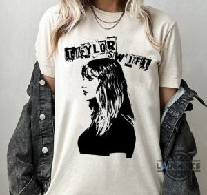 retro taylor swift black and white shirt swiftie shirt ts eras tour shirt taylor swift albums shirt shirt for fan tshirt sweatshirt hoodie laughinks 1 2