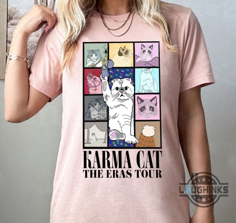 Cute Karma The Eras Shirt Taylor Swift The Eras Tour Shirt Swiftie Shirt Taylor Swift Albums Shirt Shirt For Fan Tshirt Sweatshirt Hoodie