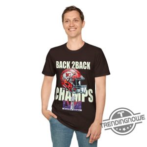 Chiefs Back To Back Shirt Chiefs Super Bowl Champions Shirt Kansas City Chiefs Champions T Shirt trendingnowe 3