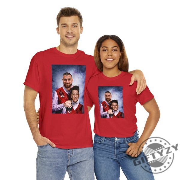 Unisex Kansas City Chiefs Shirt Travis Kelce Patrick Mahomes Nfl Super Bowl Tshirt Football Sweatshirt 2024 Champion Hoodie Chiefs Shirt giftyzy 4