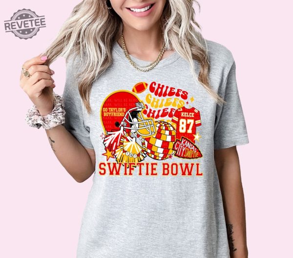 Go Taylors Boyfriend Sweatshirt Taylor Swift Super Bowl Outfit Taylor Swift And Travis Kelce Super Bowl Shirts Kansas City Cheifs Unique revetee 2