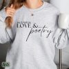 Alls Fair In Love And Poetry Sweatshirt Taylor Swift Super Bowl Outfit Taylor Swift And Travis Kelce Super Bowl Shirts Kansas City Cheifs Unique revetee 1