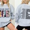 Two Sided The Eras Tour Concert Sweatshirt Taylor Swift Sweatshirt Taylor Swift Eras Tour Movie Sweatshirt Ts Merch Hoodies Swiftie Shirt Unique revetee 1