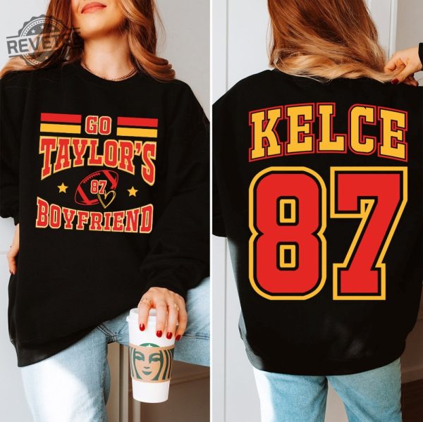 Go Taylors Boyfriend Svg Bundle Travis And Taylor Taylor Swift Super Bowl Outfit Taylor Swift And Travis Kelce Super Bowl Shirts Kansas City Cheifs Unique revetee 3