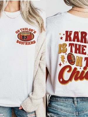 Karma Is The Guy On The C Shirt C Era Shirt Go Taylors Boyfriend C Karma Kansas Shirts Football Tee Gift Finally Shirt Unique revetee 5