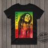 Bob Marley T Shirt Reggae Multi Coloured Face Jamaica Shirt trendingnowe.com 1