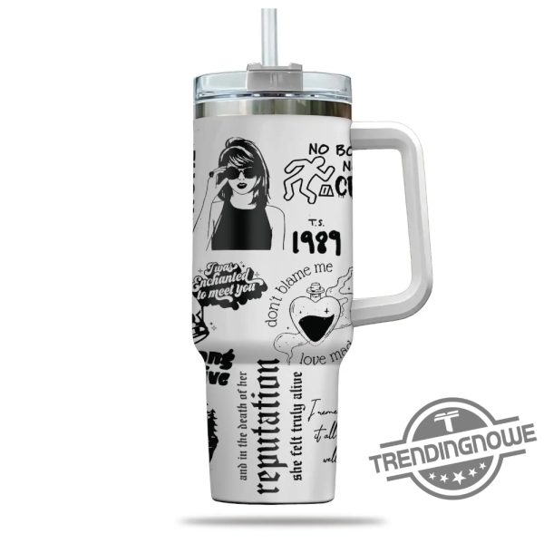 The Eras Tour Stanley Cup 40 Oz Tumbler Taylor Swiftie Stanley Tumbler Stanley Cup For Valentine Christmas Gifts Midnight 1989 trendingnowe 2