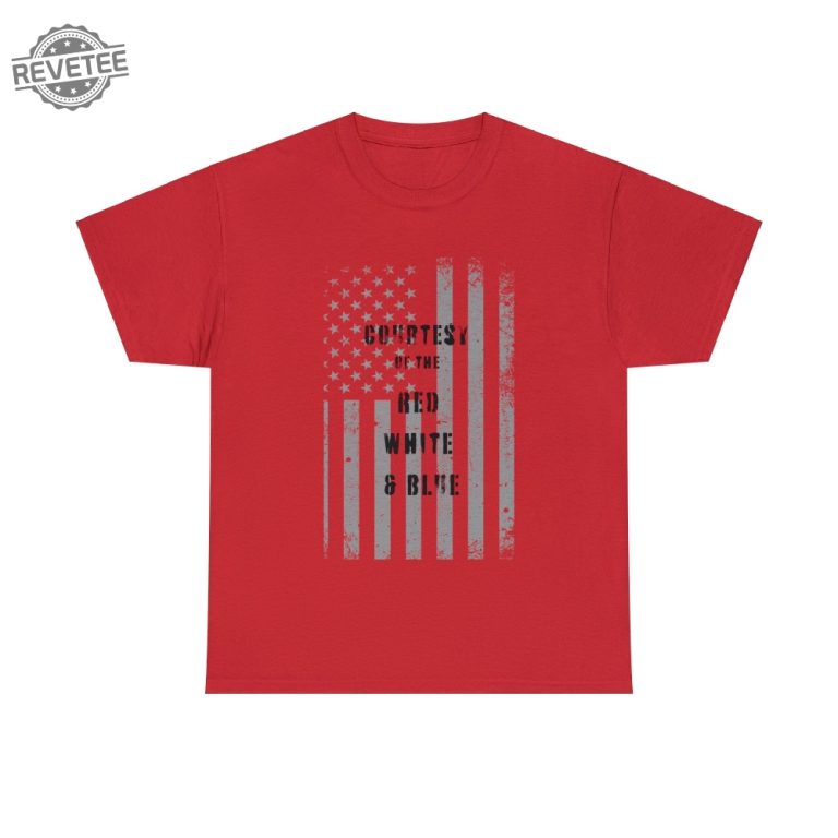 Courtesy Of The Red White And Blue T Shirt Toby Keith Merchandise Toby 