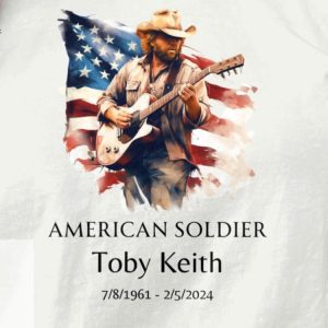 Toby Keith Tribute Unisex Cotton Shirt American Soldier Memorial Tee Toby Keith Merchandise Toby Keith Apparel Toby Keith T Shirts Unique revetee 2