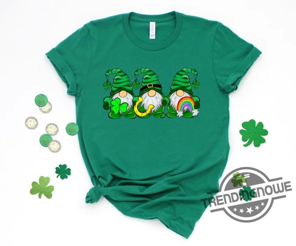 St Patricks Day Gnomes Shirt Gnomes Shirt Funny St Pattys Day Sweatshirt St Patricks Day Shirt St Patricks Day Gift trendingnowe 3