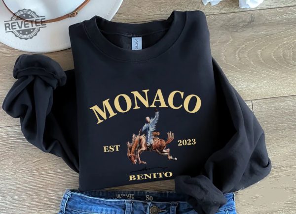 Retro Monaco Sweatshirt Nadie Sabe Lo Que Va Pasar Manana Shirt Benito Sweatshirt Gift For Fan Bunny Sweatshirt Music Shirt Unique revetee 2 1