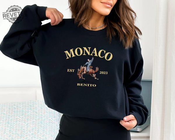 Retro Monaco Sweatshirt Nadie Sabe Lo Que Va Pasar Manana Shirt Benito Sweatshirt Gift For Fan Bunny Sweatshirt Music Shirt Unique revetee 3 1