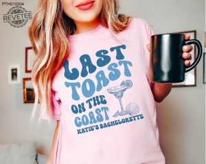 Beach Bachelorette Party Shirts Last Toast On The Coast Custom Bachelorette Shirts Luxury Bachelorette Shirt The Bach Club Shirt Unique revetee 4