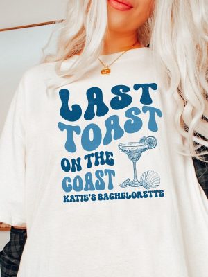 Beach Bachelorette Party Shirts Last Toast On The Coast Custom Bachelorette Shirts Luxury Bachelorette Shirt The Bach Club Shirt Unique revetee 5