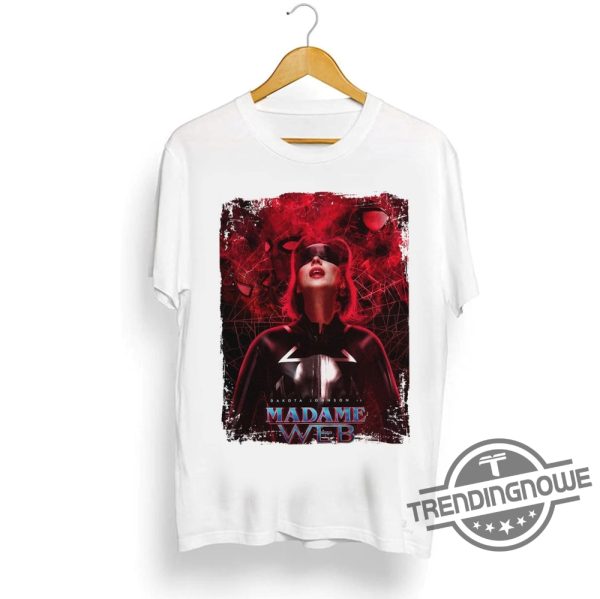 Madame Web Shirt Madame Web Dakota Johnson Shirt Spider Woman Shirt Madame Web Movie Shirt Dakota Johnson Fan Gift Marvel Shirt trendingnowe.com 2