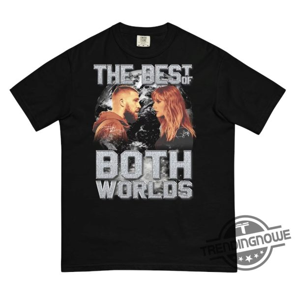 Best Of Both Worlds Shirt 90S Retro Vintage Tee Taylor Swift Sweatshirt Travis Kelce Hoodie trendingnowe 1