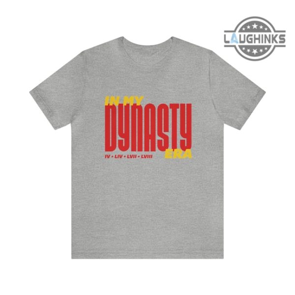 chiefs dynasty shirt sweatshirt hoodie mens womens in my dynasty era kansas city chiefs kingdom tshirt football superbowl super bowl lviii tee shirts laughinks 2