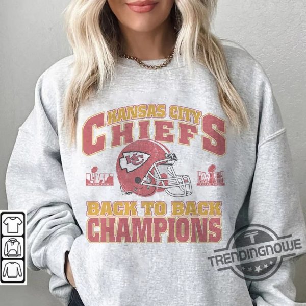 Retro Superbowl Champions Shirt Kansas City Football Sweatshirt Kansas City Champions Superbowl 2024 Hoodie trendingnowe 2