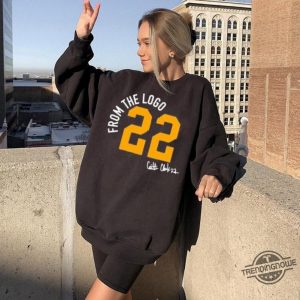 From The Logo 22 Caitlin Clark Shirt Caitlin Clark Shirt Breaking Records Shirt Iowa Hawkeyes Basketball Shirt Caitlin Clark T Shirt trendingnowe 2