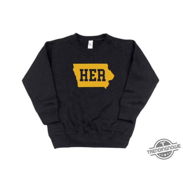 Her Iowa Shirt Her Iowa Sweatshirt Caitlin Clark Shirt Breaking Records Shirt Iowa Hawkeyes Basketball Shirt Caitlin Clark T Shirt trendingnowe 1