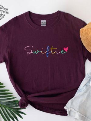 Swiftie Shirt Retro Swiftie Outfits Swiftian Shirt Swiftie Merch Shirt Eras Concert Shirt Midnights Swiftie Eras Tour Movie Shirt Unique revetee 6