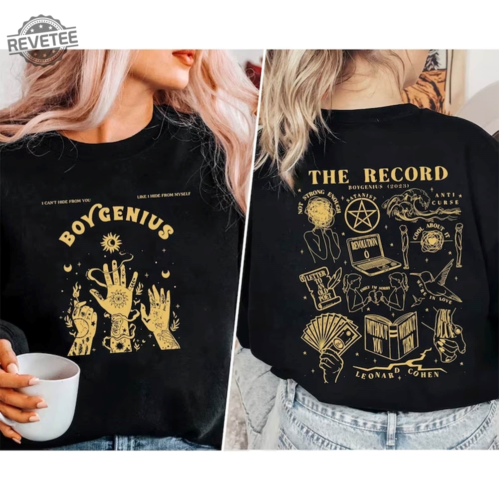 Vintage Boygenius 2Side Merch Boygenius Band 2023 Tour Shirt Indie Rock Music Tour 2023 Indie Music Shirt Reset Tour 2023 Graphic Tees Unique